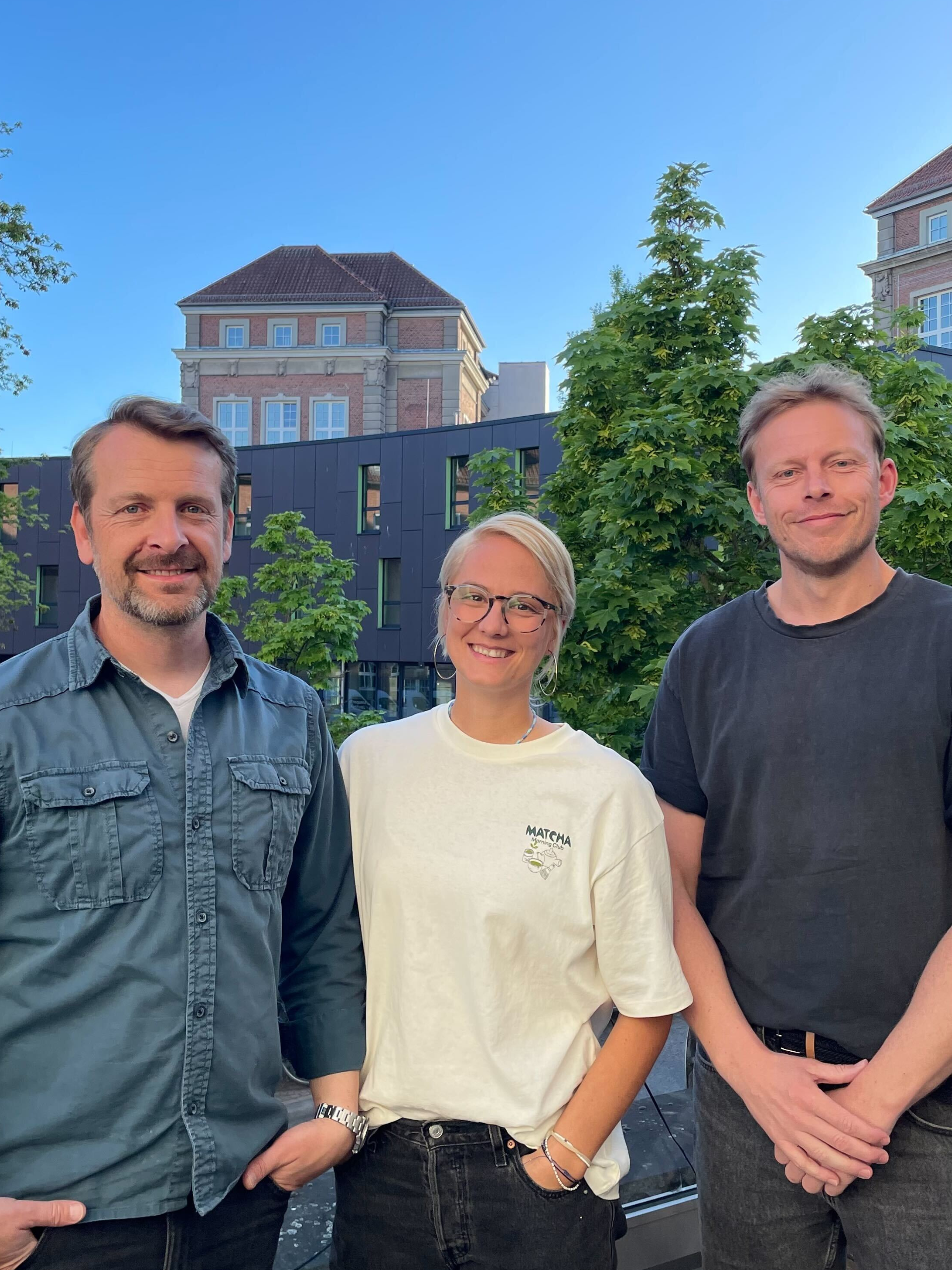 Das Bildungsraum-Team: Wolf, Joanna & Sönke